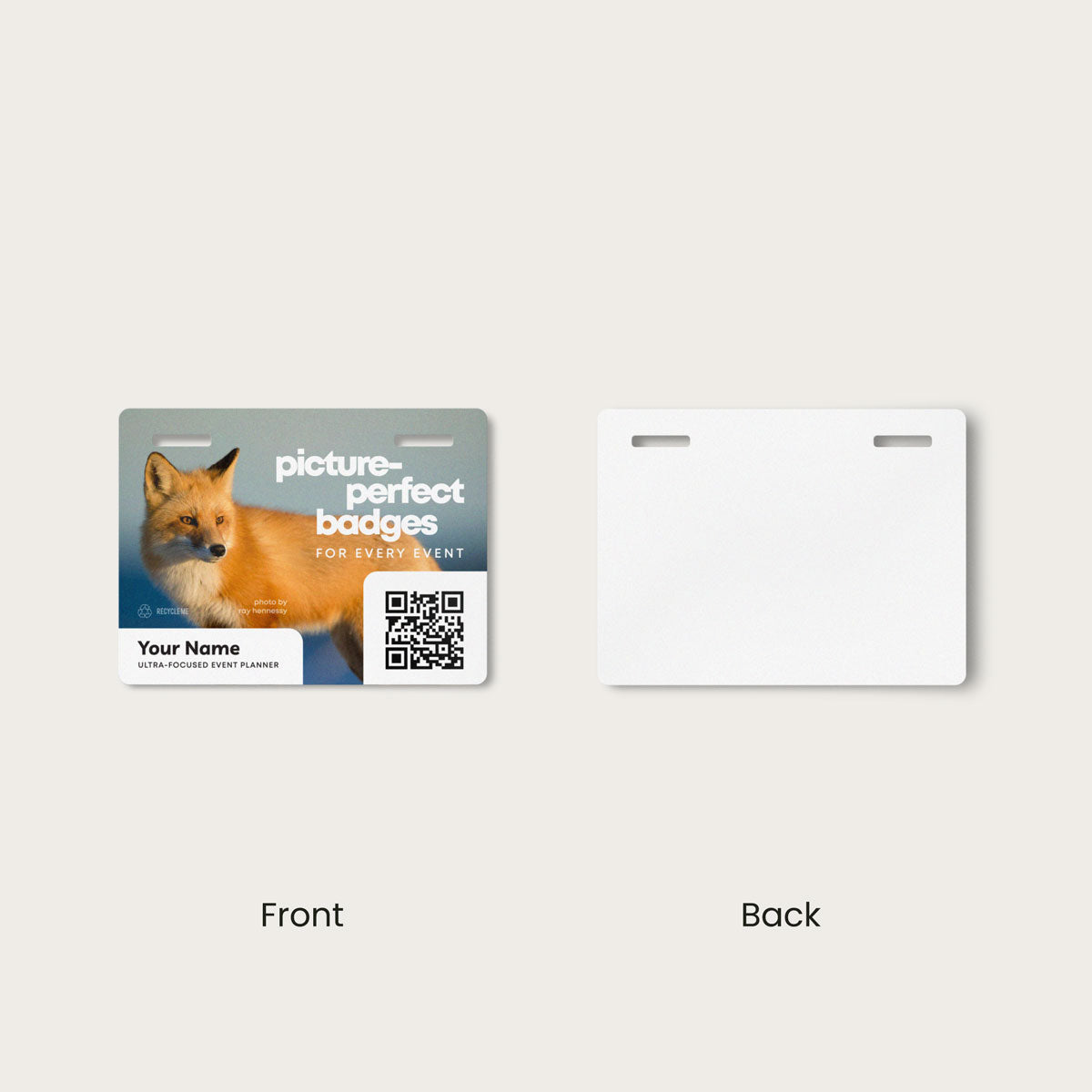 Paper Event Badges