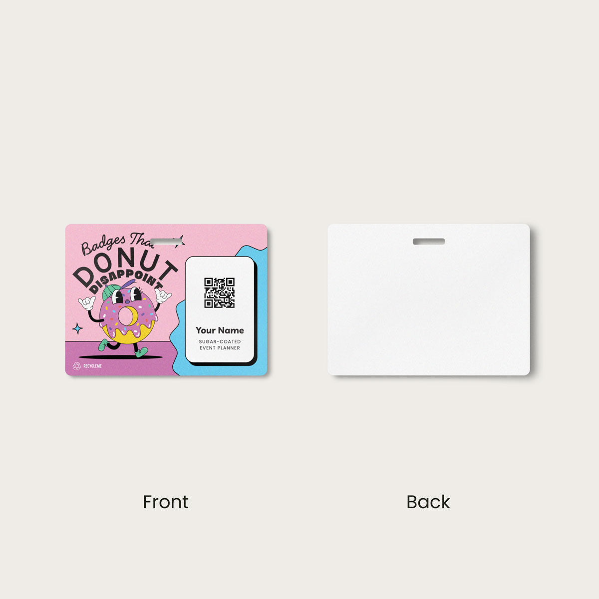 Paper Event Badges
