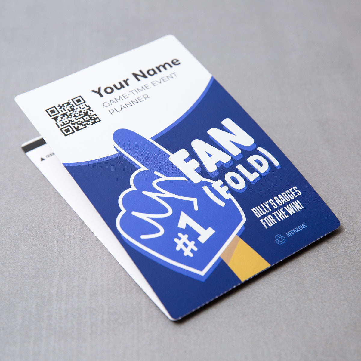 Elevate your promotional event, corporate conference, or trade show with our 4x6 vibrant, high-quality double-sided, no notch custom event badges. Crafted from premium 9.5 pt direct thermal paper featuring eco-friendly event badge printing, these durable personalized event badges showcase your designs with stunning detail and clarity.