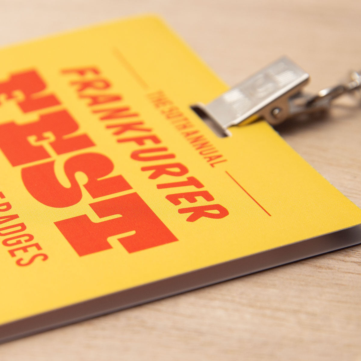 Elevate your promotional event, corporate conference, or trade show with our 4x6 vibrant, high-quality double-sided, single notch custom event badges. Crafted from premium 9.5 pt direct thermal paper featuring eco-friendly event badge printing, these durable personalized event badges showcase your designs with stunning detail and clarity.