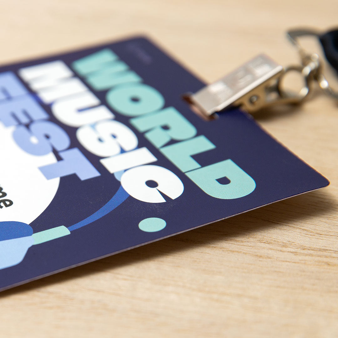 Elevate your brand with our 4x6 double-sided custom plastic name badges. Crafted from premium materials, these personalized event badges offer durability and bring your designs to life with stunning detail and clarity.