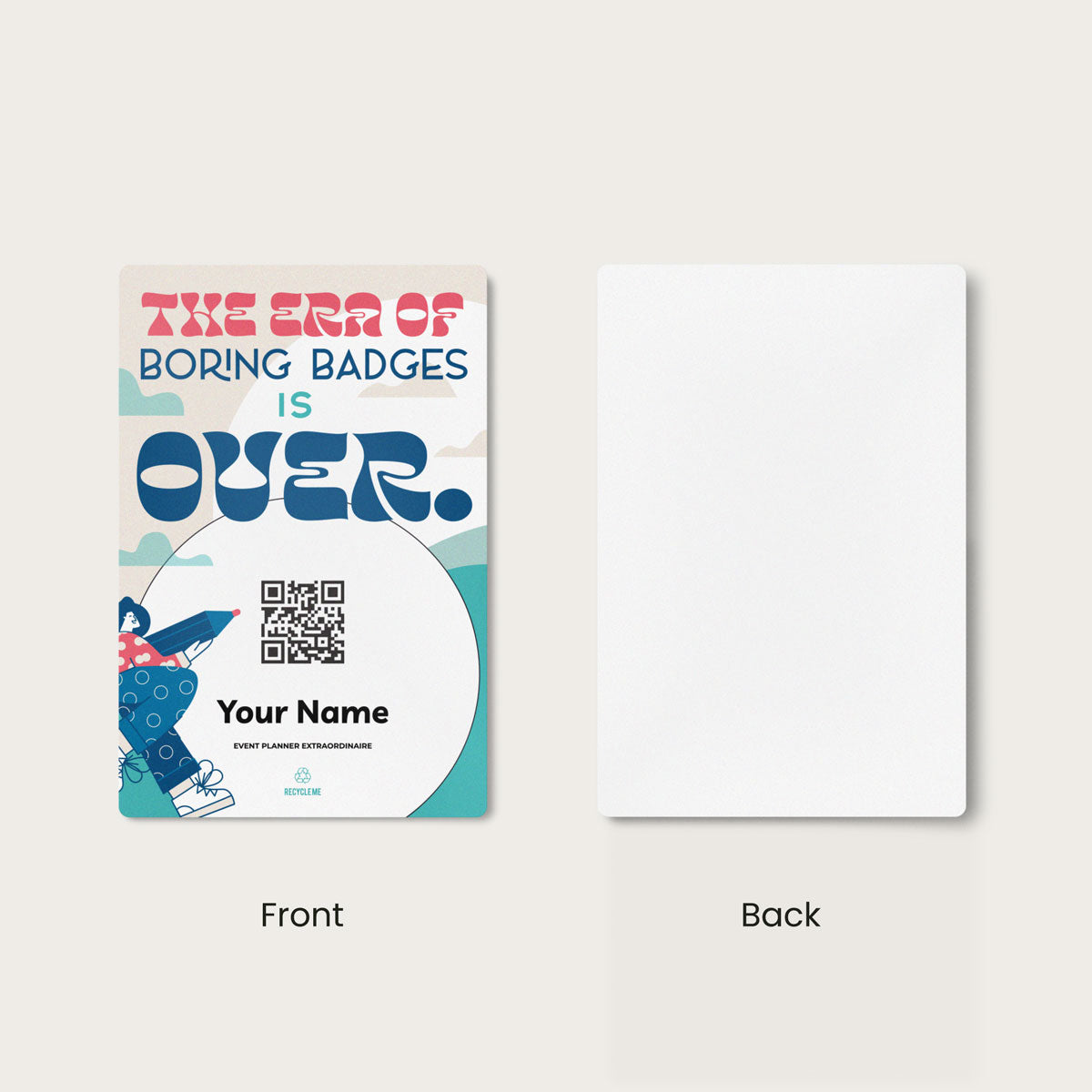 Paper Event Badges