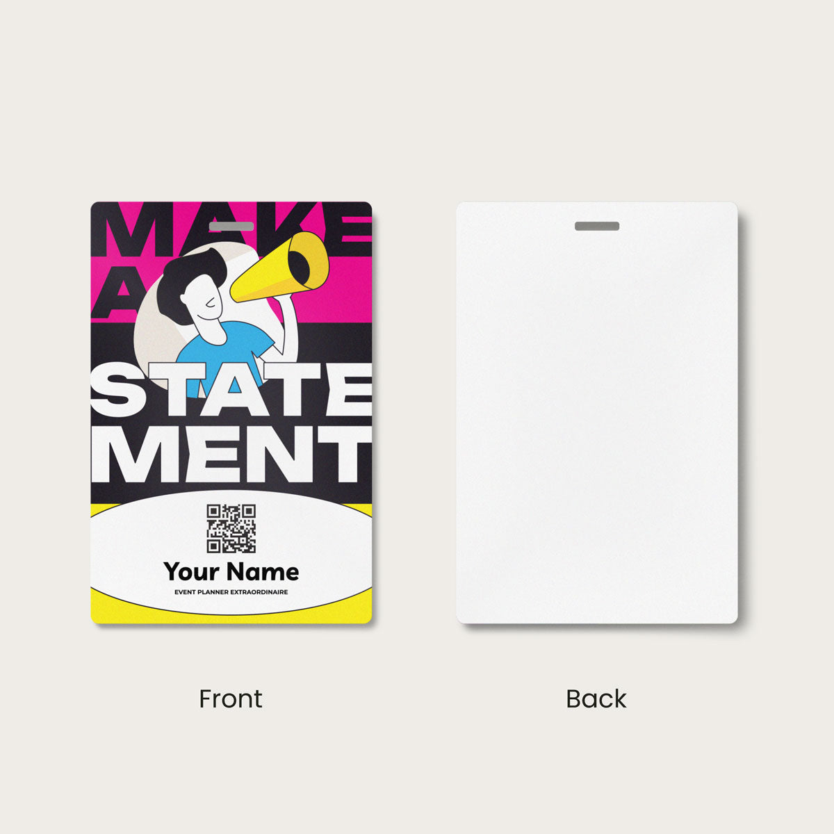 Paper Event Badges