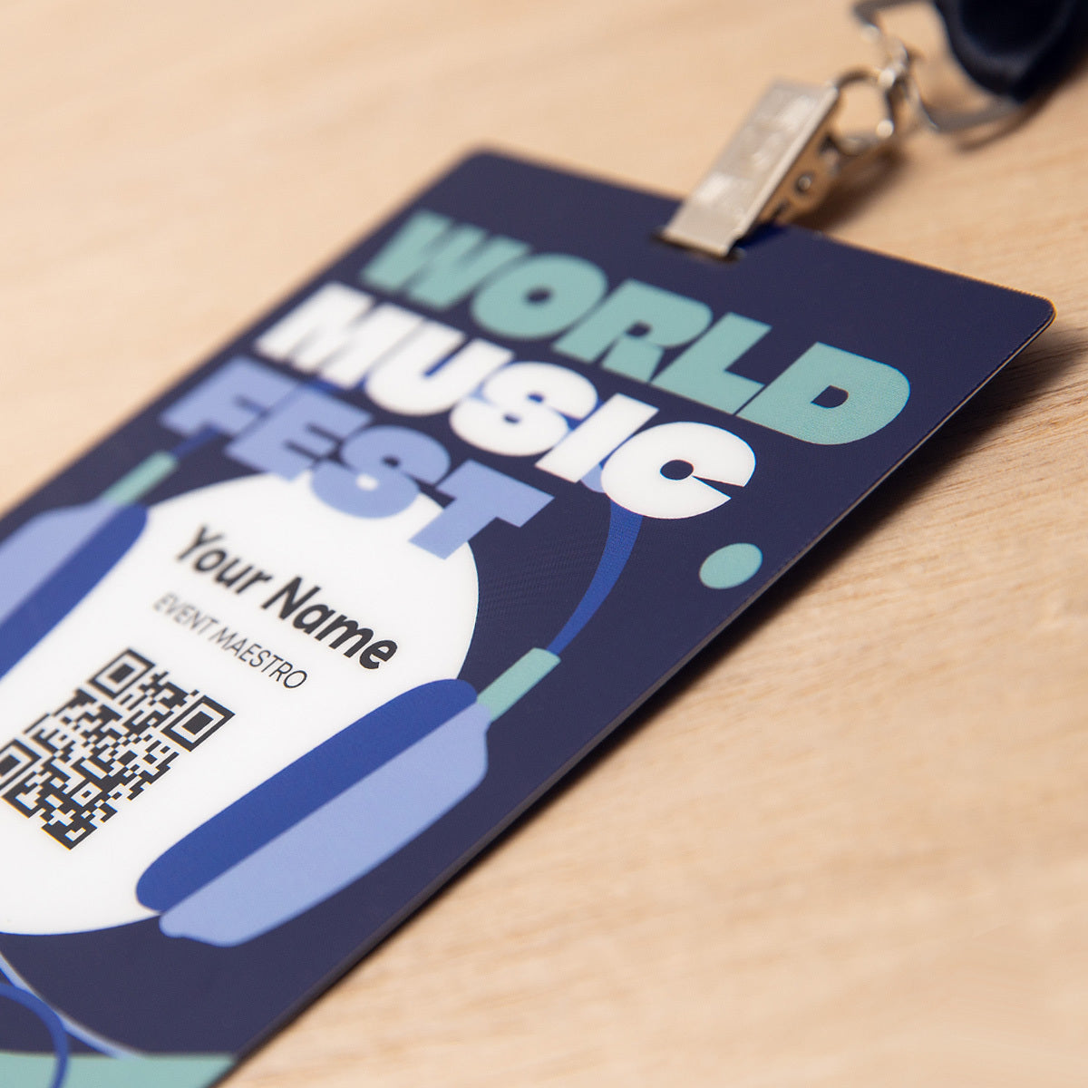 Elevate your brand with our 4x6 double-sided custom plastic name badges. Crafted from premium materials, these personalized event badges offer durability and bring your designs to life with stunning detail and clarity.
