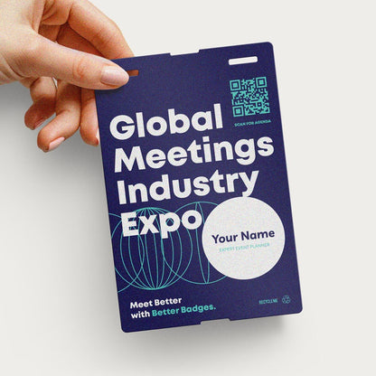 custom event badges with pre-printed names